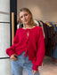 IVY TIE FRONT CARDI