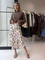 BETH SKIRT - OAT LATTE