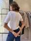 SUMMER KNIT TOP - WHITE