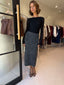 ANNIKA SKIRT- DARK GREY