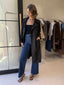 MYANA TRENCH - BLACK