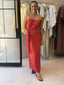 EM TIE SIDE MAXI - RED