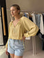 ELOISE BLOUSE-NAPLES YELLOW