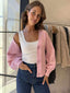 WINTER BLISS KNIT CARDI - PINK
