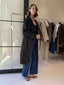 MYANA TRENCH - BLACK