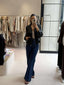 THE BELLE PU BOMBER - BLACK