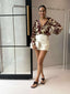 FLEETWOOD BLOUSE - MATELO PRINT