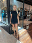 WINNIE SHIRT DRESS - BLACK