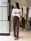 PANAREA TRACKPANTS - PLUM