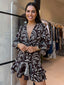 THE BELLANY DRESS - CHOCOLATE SUN