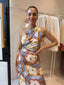 JARRAH DRESS - ABSTRACT FLORAL