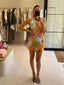 SABINE DRESS - TROPICAL BLISS
