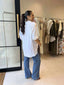 SHAE BOYFRIEND SHIRT - WHITE