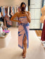 SEABREEZE DRESS - PINK & BLUE