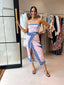 SEABREEZE DRESS - PINK & BLUE