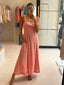 SALMA MAXI DRESS - SALMON