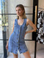 PETA MNI DRESS - LIGHT BLUE