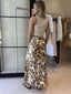 CHINTA SKIRT - TAN FLORAL