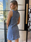 PETA MNI DRESS - LIGHT BLUE