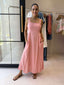 SALMA MAXI DRESS - SALMON