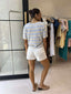 STRIPE SUMMER TEE - BLUE
