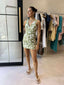 SABINE DRESS - GREEN PALM