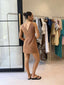 SABINE DRESS - CHOC