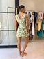 SABINE DRESS - GREEN PALM