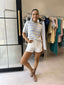 STRIPE SUMMER TEE - BLUE