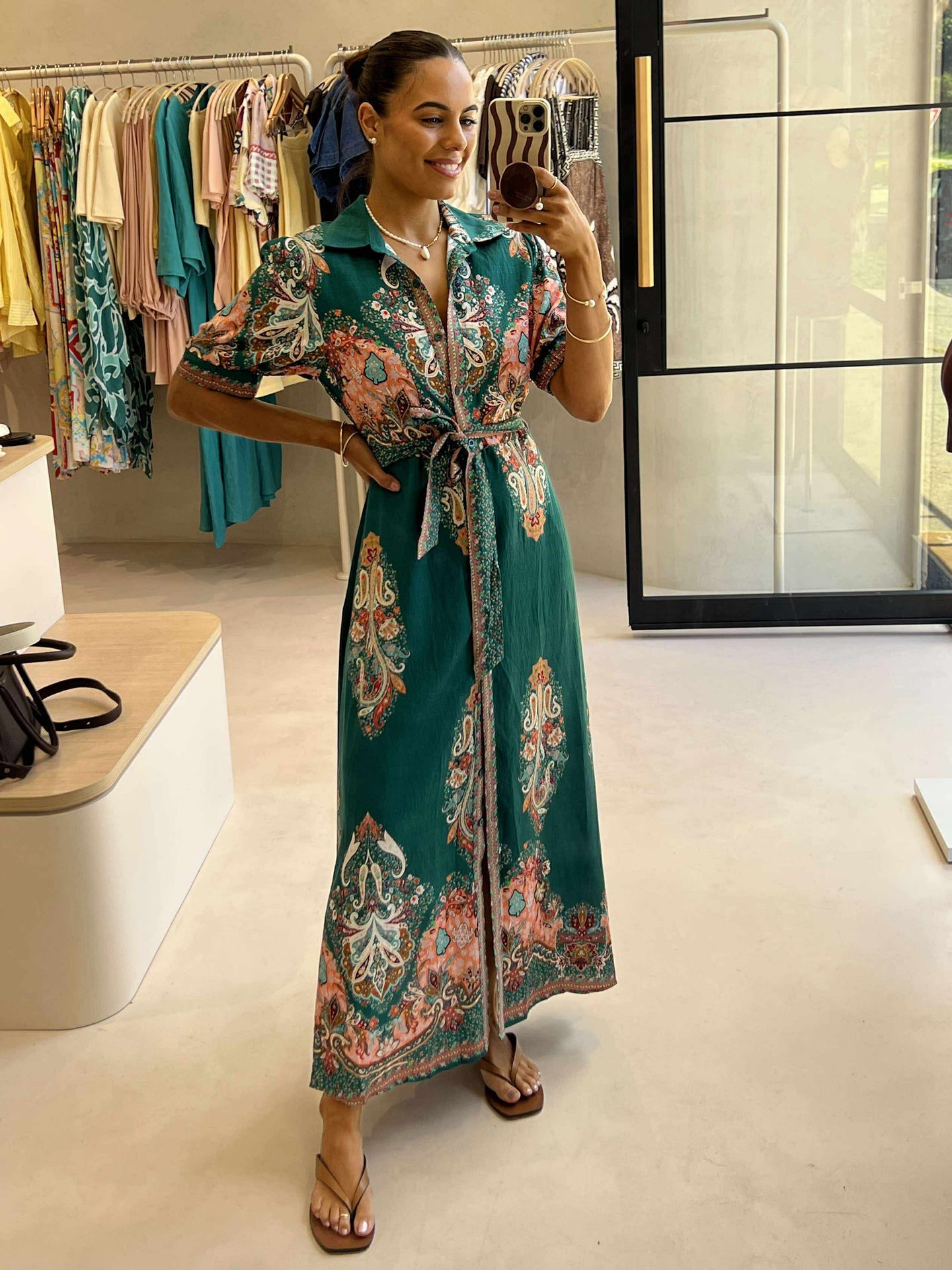 EMERALD MAXI DRESS