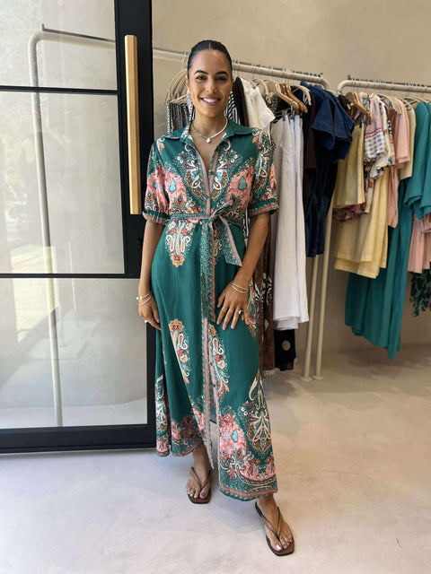 EMERALD MAXI DRESS