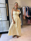 THE ALESSA LINEN MAXI DRESS