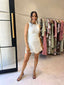 RAE MINI DRESS-CREAM
