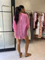 JEMMA LINEN BLOUSE - PINK