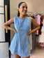 SCALLOP MINI DRESS