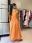 EDITA DRESS-ORANGE