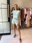 EVA TANK- TOUCAN BLUE