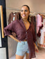 BELYNDA SHIRT - CHOC