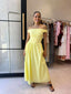 EDITA DRESS-YELLOW