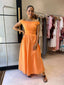 EDITA DRESS-ORANGE