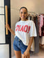 CIAO BOXY CROP TEE - WHITE