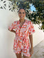 POLLY PLAYSUIT- TAUCAN PINK
