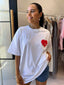 RED HEART TEE