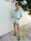 POLLY PLAYSUIT- TAUCAN BLUE