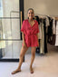 PANIA PLAYSUIT- RED