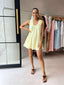 ANASUE MINI DRESS-YELLOW