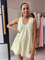 ANASUE MINI DRESS-YELLOW