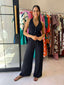 DYLAN HALTER TOP - BLACK