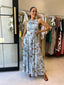 LIMA MAXI DRESS - LIGHT FLORAL