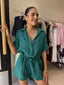 PANIA PLAYSUIT- GREEN